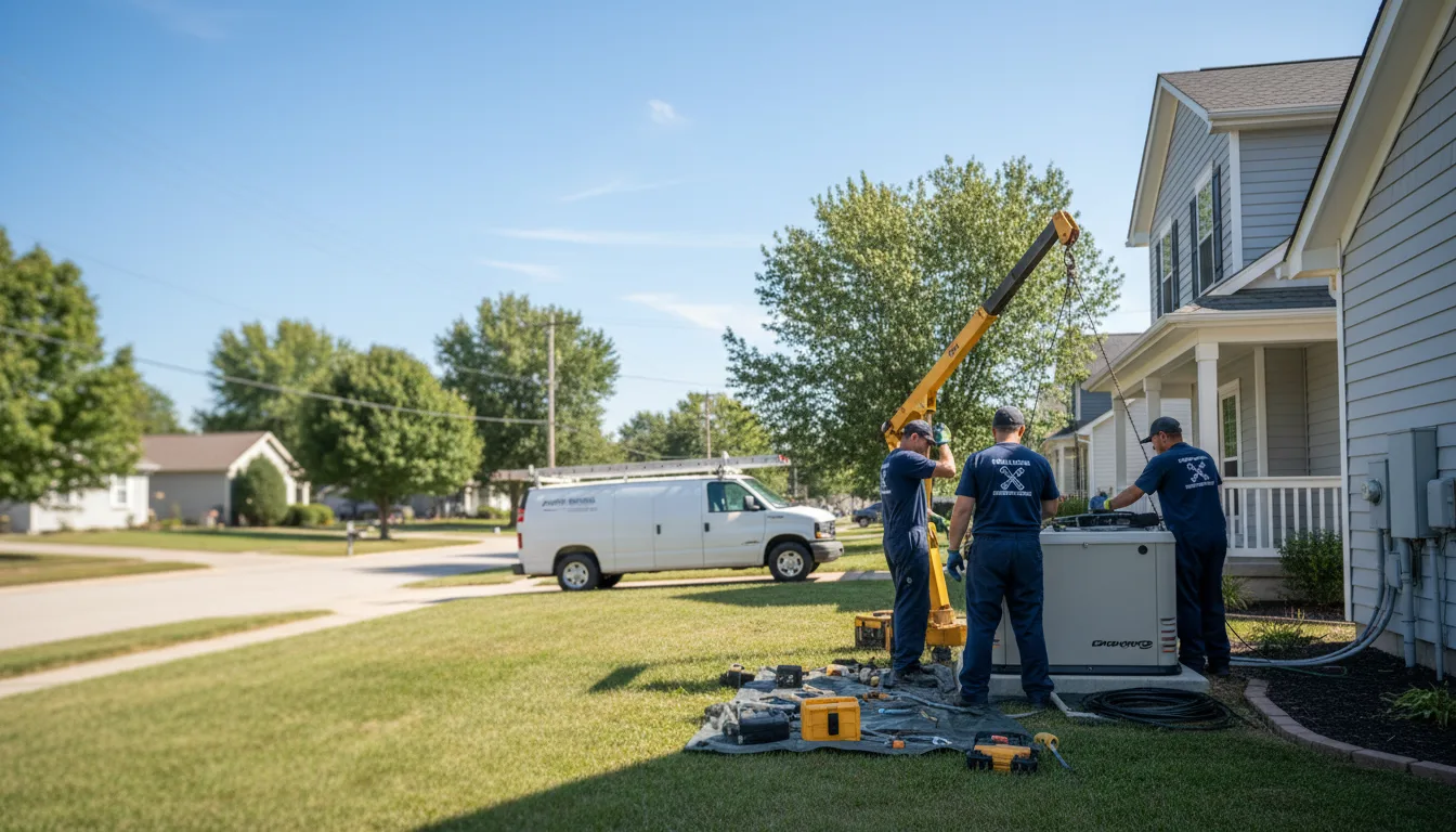 Generator Installation in Pinckneyville, IL near me